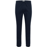 Pantalones Slim-Truc Cuff Insignia Blue - ECRU