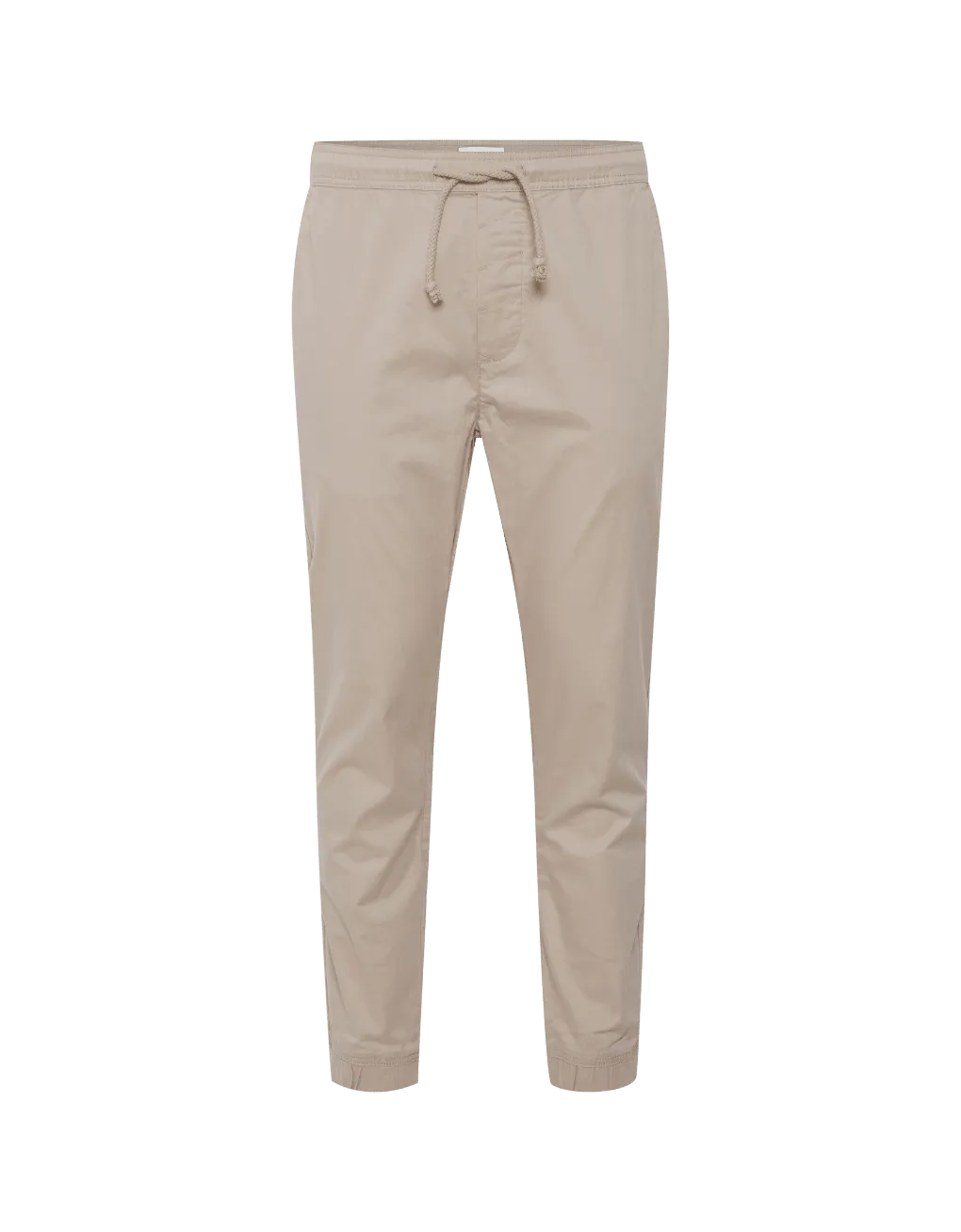 Pantalones Slim-Truc Cuff Simple Taupe - ECRU