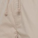 Pantalones Slim-Truc Cuff Simple Taupe - ECRU