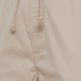 Pantalones Slim-Truc Cuff Simple Taupe - ECRU