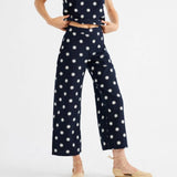 Pantalones Soles Begonia - ECRU