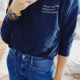 Pantalones Vaqueros Anchos Faith - ECRU