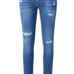 Pantalones Vaqueros Colette Skinny Con Rotos - ECRU