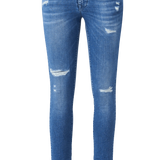 Pantalones Vaqueros Colette Skinny Con Rotos - ECRU