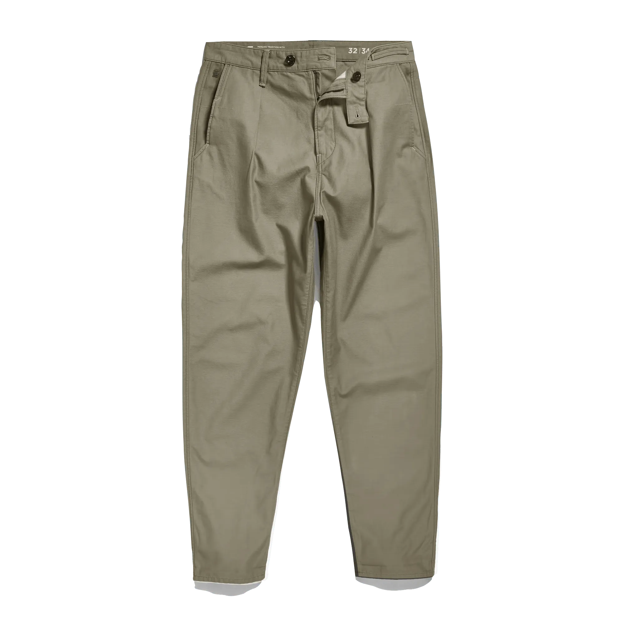 Pantalones Worker Chino Relaxed Shamrock - ECRU