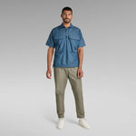 Pantalones Worker Chino Relaxed Shamrock - ECRU
