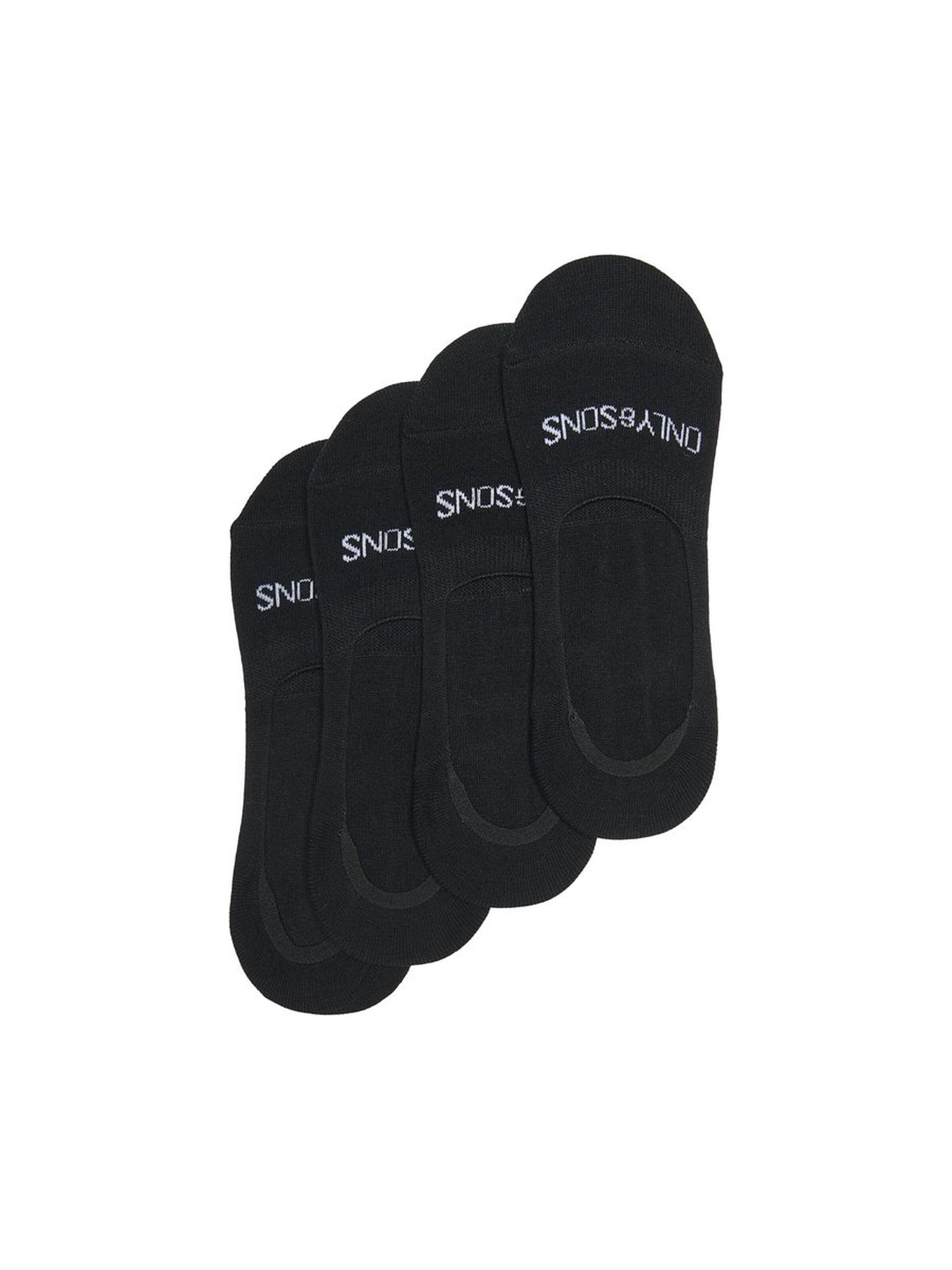 Paquet de 4 pares de calcetines invisibles - ECRU