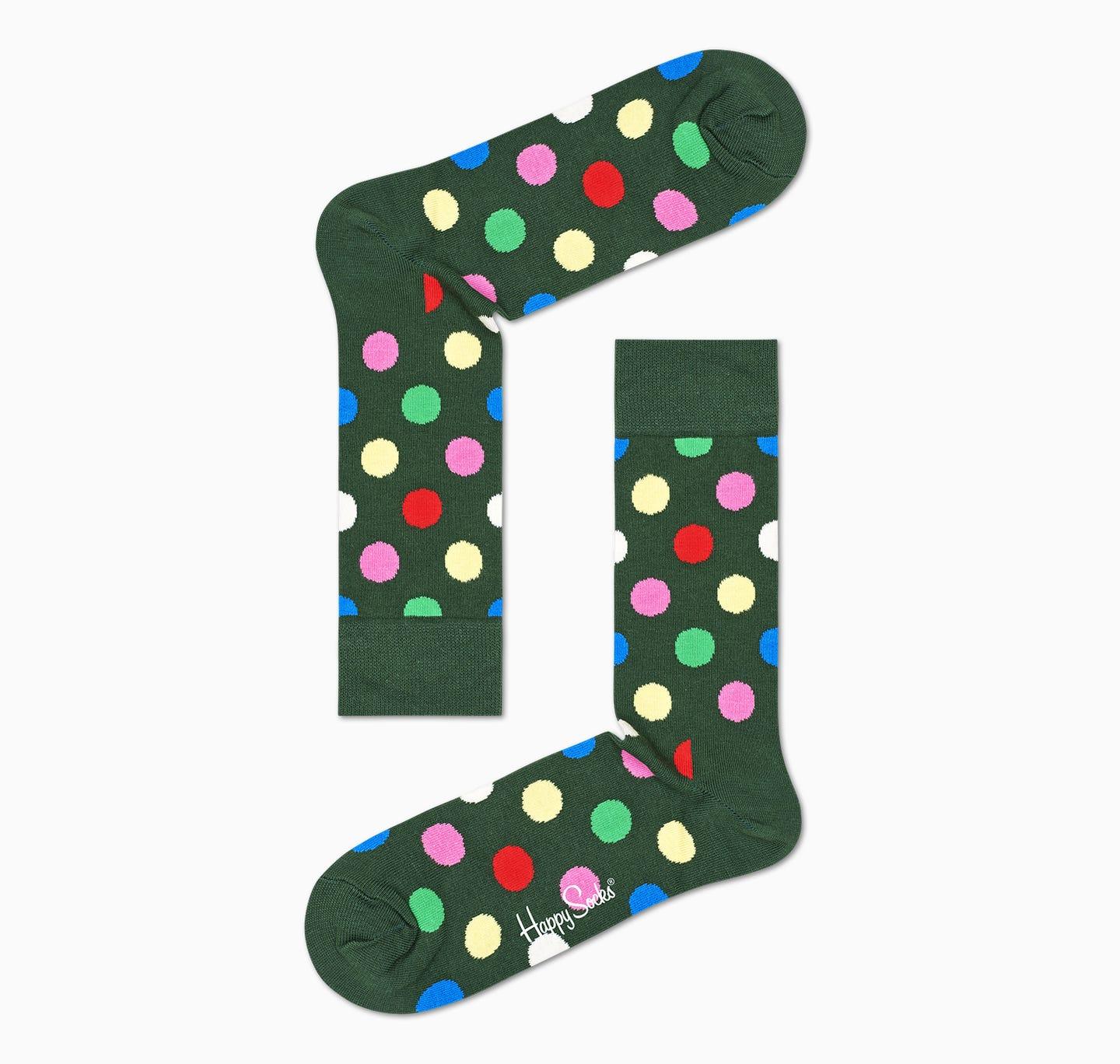 Paquete de 1 par de calcetines Holiday Dots - ECRU