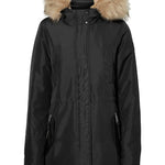 Parka Capucha piel - ECRU