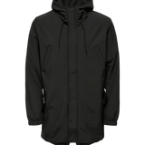 Parka Hall Softshell Black - ECRU