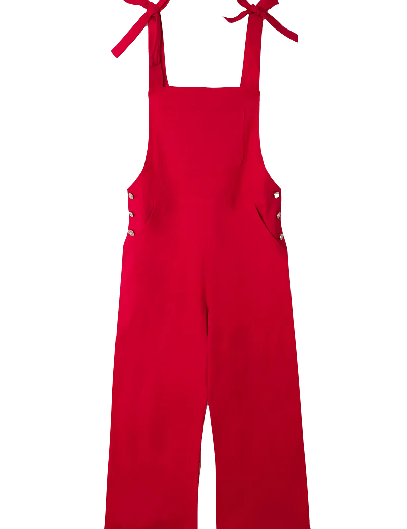 Peto largo lazos - ECRU