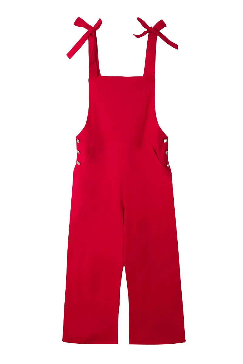 Peto largo lazos - ECRU