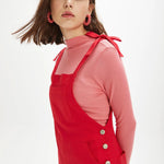 Peto largo lazos - ECRU