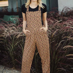 Peto Paulina Tan Animal Floral - ECRU