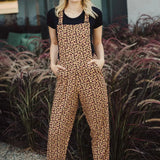 Peto Paulina Tan Animal Floral - ECRU