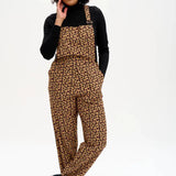 Peto Paulina Tan Animal Floral - ECRU