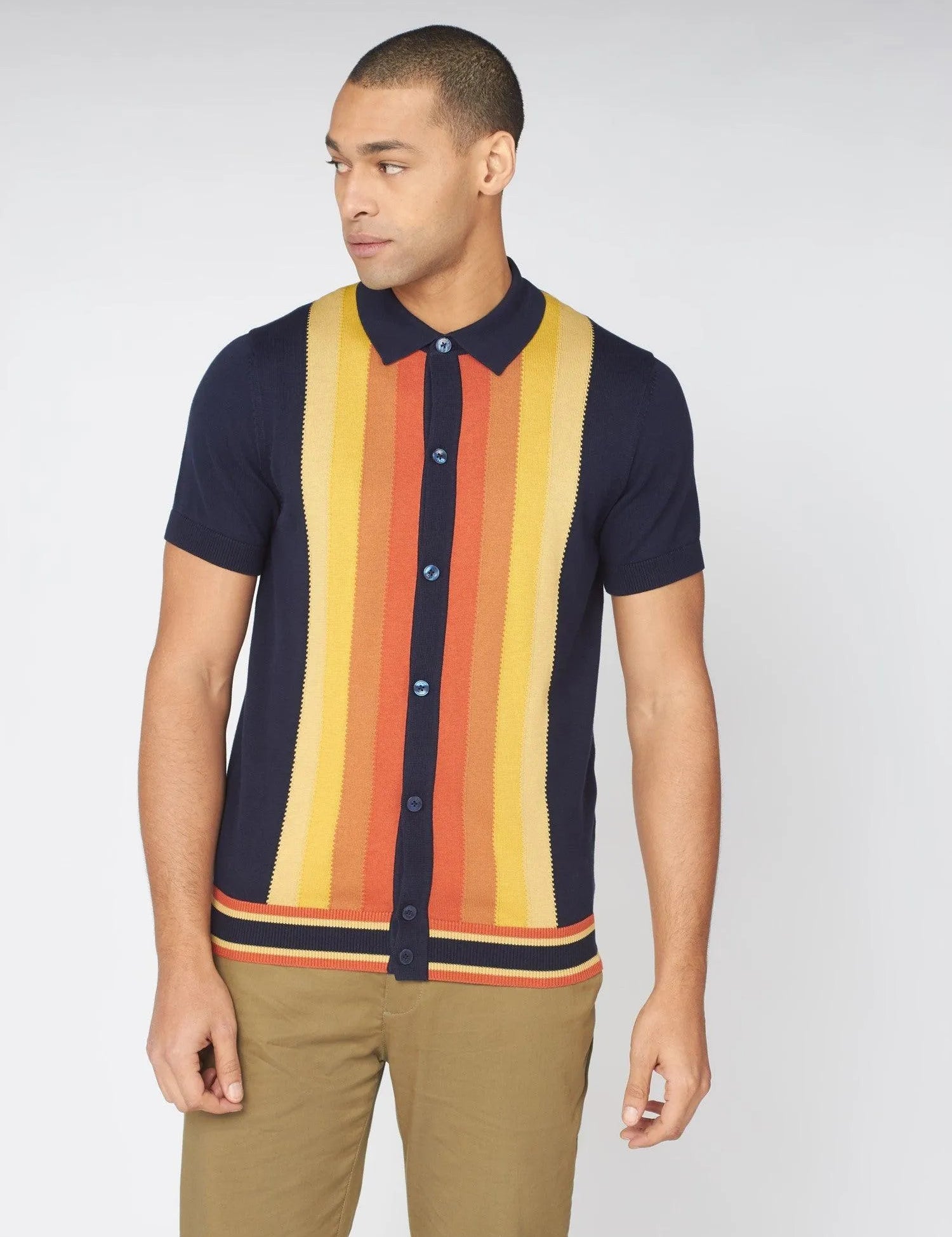 Polo Botton Through Mod - ECRU