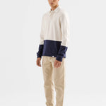 Polo Color Block - ECRU