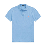 Polo de Hombre de Piqué Ralph Lauren Mesh Slim Fit Blue - ECRU