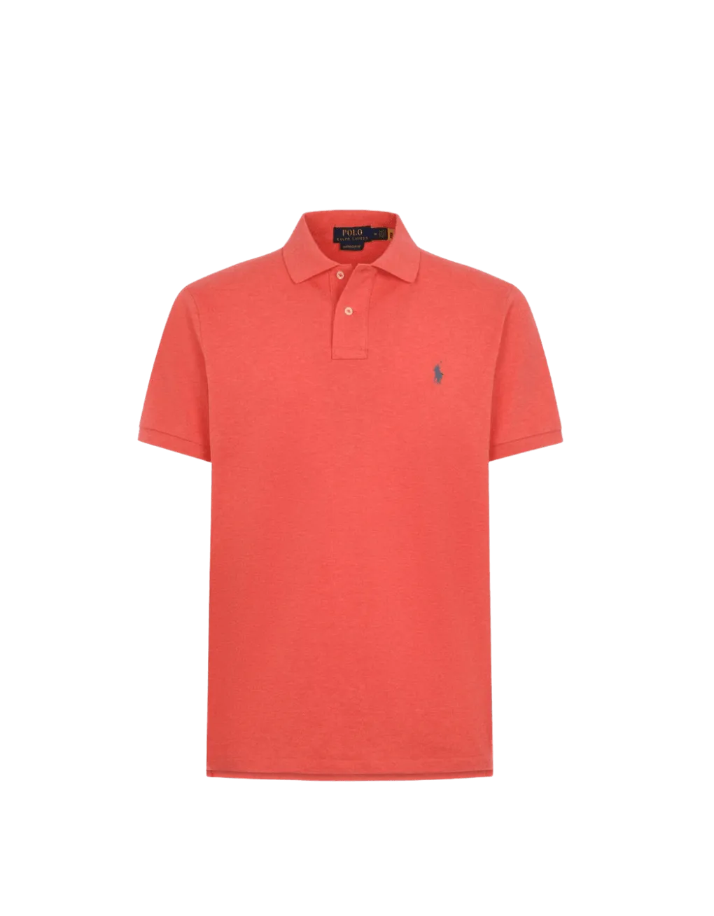 Polo de Hombre de Piqué Ralph Lauren Slim Fit Highland Rose Heather - ECRU