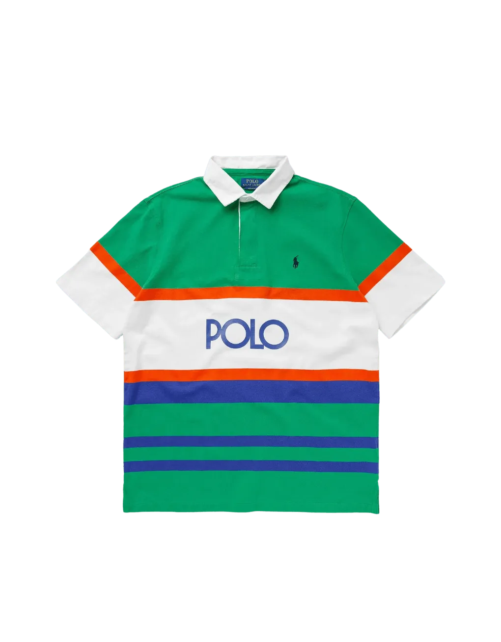Polo de Hombre Ralph Lauren tipo Rugby Stem Multi - ECRU