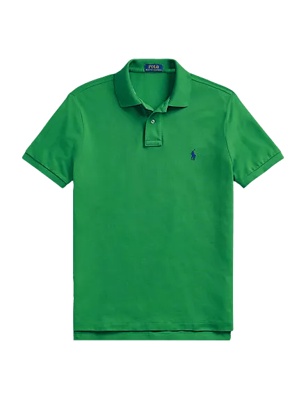 Polo de piqué Custom Slim Fit - ECRU