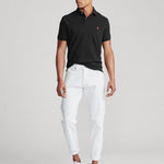 Polo de piqué Custom Slim Fit - ECRU