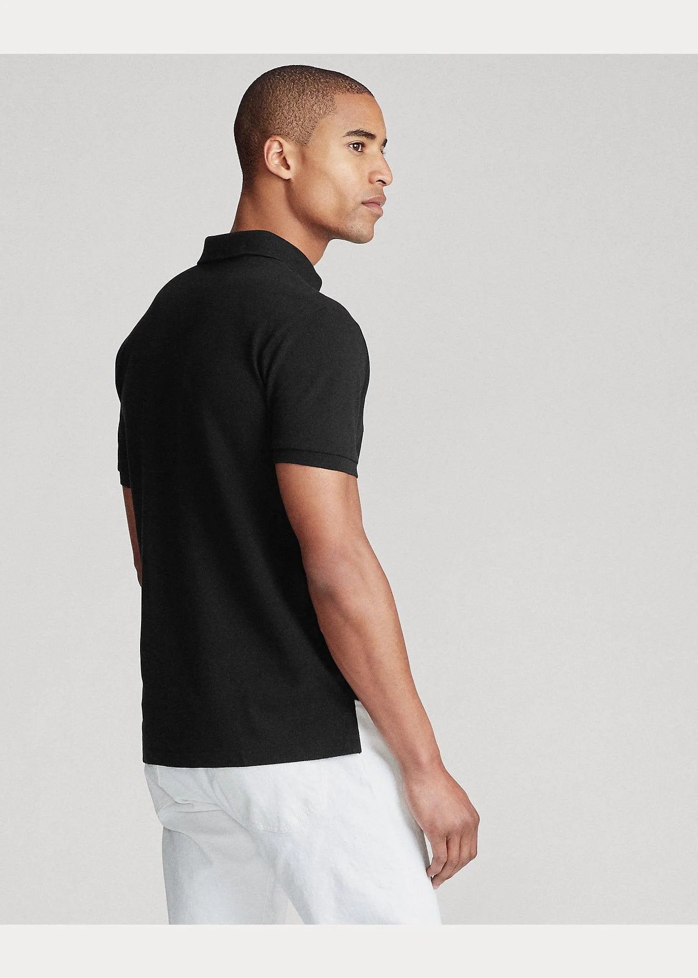 Polo de piqué Custom Slim Fit - ECRU