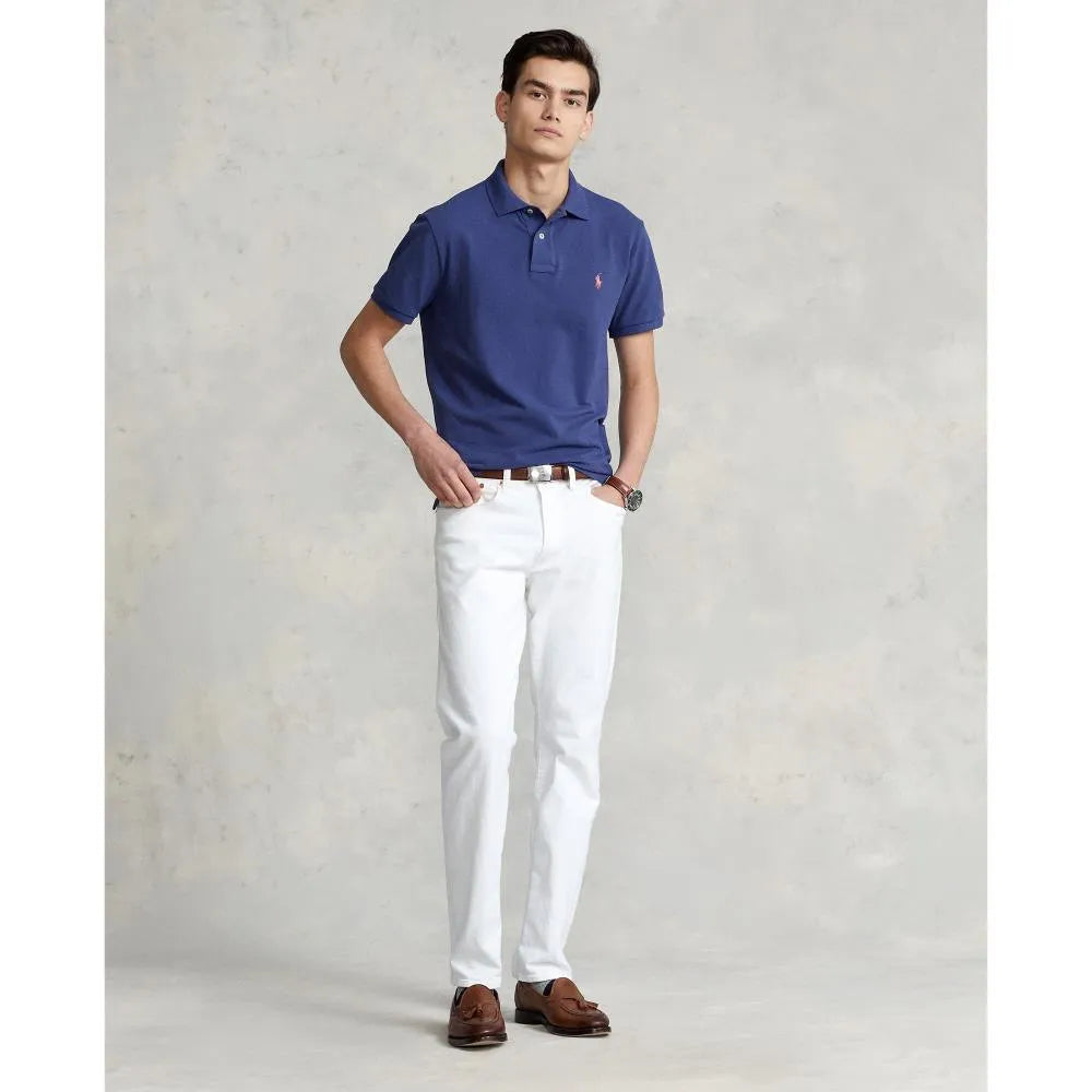 Polo de piqué Custom Slim Fit - ECRU
