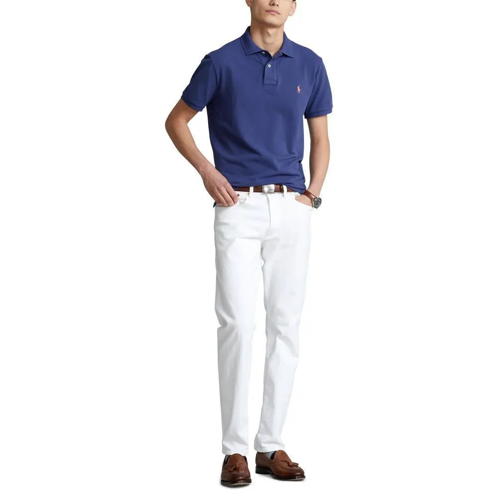 Polo de piqué Custom Slim Fit - ECRU
