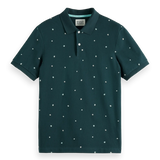 Polo de Piqué Orgánico Printed - ECRU
