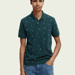 Polo de Piqué Orgánico Printed - ECRU