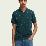 Polo de Piqué Orgánico Printed - ECRU