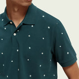 Polo de Piqué Orgánico Printed - ECRU