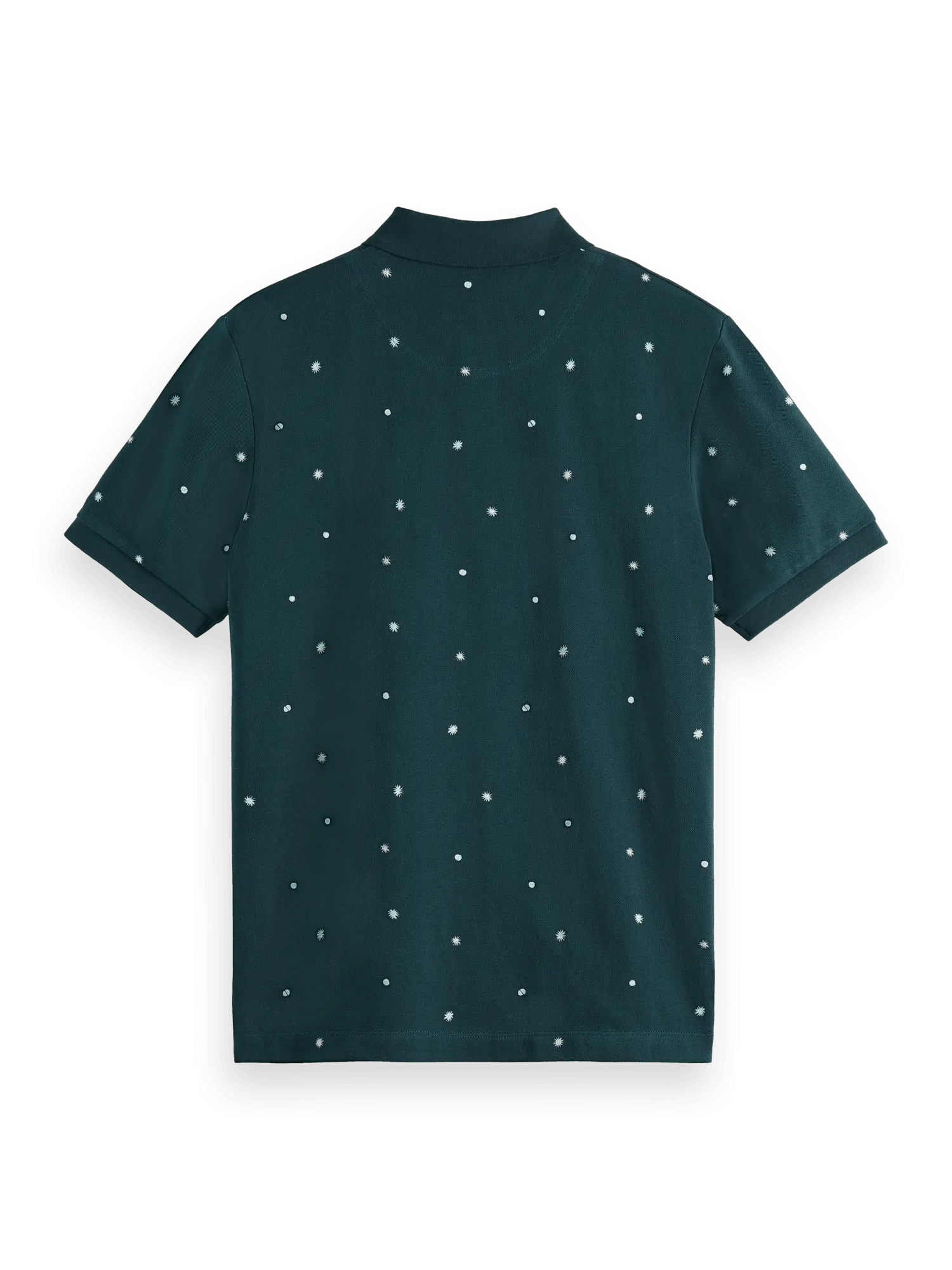 Polo de Piqué Orgánico Printed - ECRU