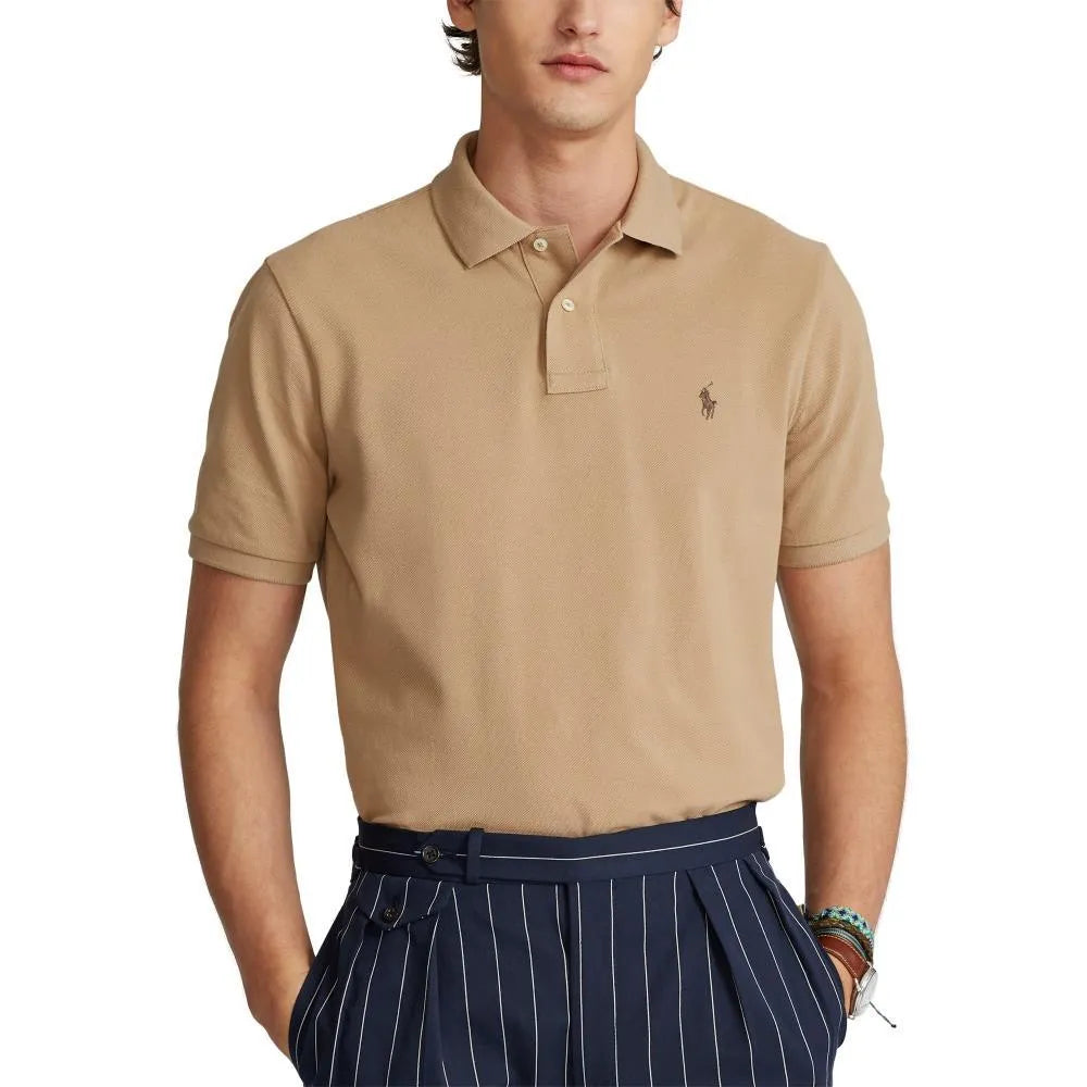 Polo de piqué Slim Fit - ECRU