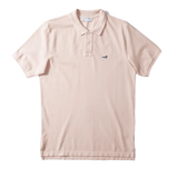 Polo Edmmond de Hombre Manga Corta Wilson Plain Pink - ECRU