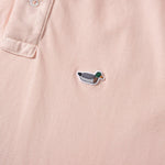 Polo Edmmond de Hombre Manga Corta Wilson Plain Pink - ECRU
