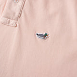 Polo Edmmond de Hombre Manga Corta Wilson Plain Pink - ECRU
