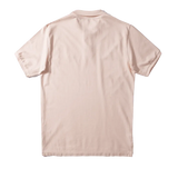 Polo Edmmond de Hombre Manga Corta Wilson Plain Pink - ECRU
