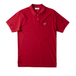Polo Edmmond de Hombre Manga Corta Wilson Plain Red - ECRU