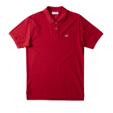 Polo Edmmond de Hombre Manga Corta Wilson Plain Red - ECRU