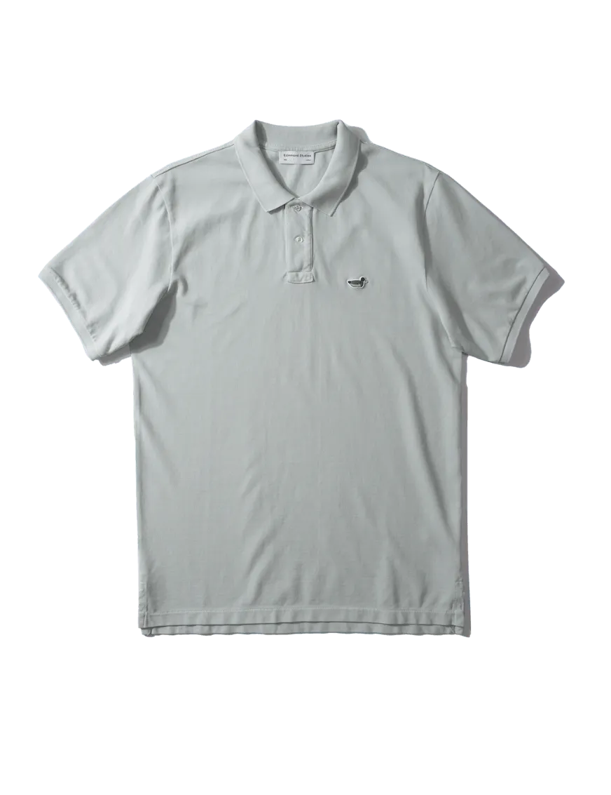 Polo Edmmond de Hombre Manga Corta Wilson Plain Sage - ECRU