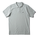 Polo Edmmond de Hombre Manga Corta Wilson Plain Sage - ECRU