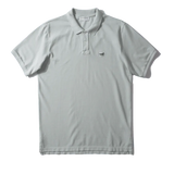 Polo Edmmond de Hombre Manga Corta Wilson Plain Sage - ECRU