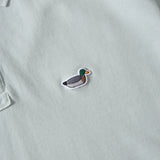 Polo Edmmond de Hombre Manga Corta Wilson Plain Sage - ECRU