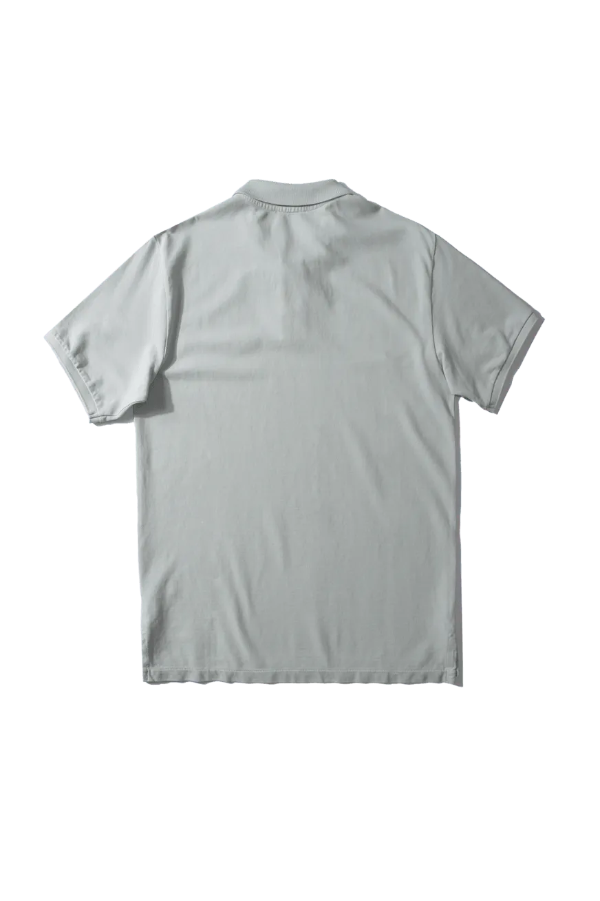 Polo Edmmond de Hombre Manga Corta Wilson Plain Sage - ECRU