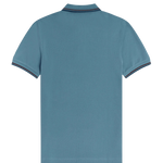 Polo Fred Perry M3600 Ash Blue Aubergine Royal Granite - ECRU