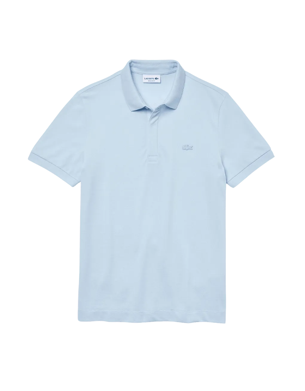 Polo Lacoste Paris Regular Fit Bleu Clair - ECRU