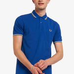 Polo M3600 Azul Medio - ECRU